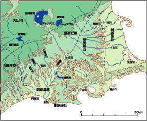 釧路根室地方の地形