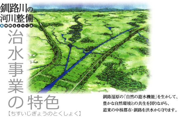 治水事業の特色