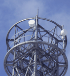 18GHz帯無線送受信装置のアンテナの写真