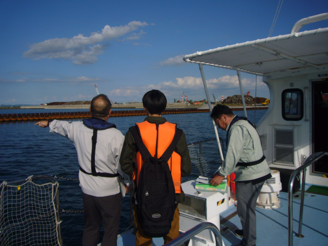 石狩湾新港現地実習 