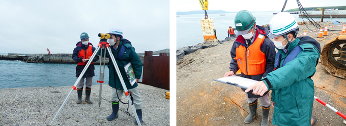 網走開発建設部　網走港湾事務所　矢野　大地　写真