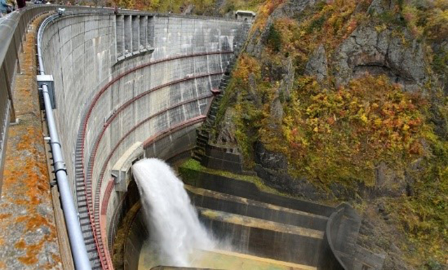 豊平峡ダムの写真