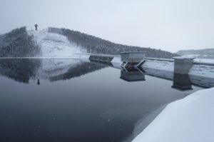 洪水時最高水位まであと2センチメートル（平成31年1月）