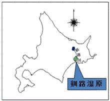 釧路湿原地図