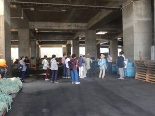 「追直漁港　沖合人口島」見学ツアー3