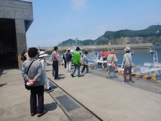 「追直漁港　沖合人口島」見学ツアー4