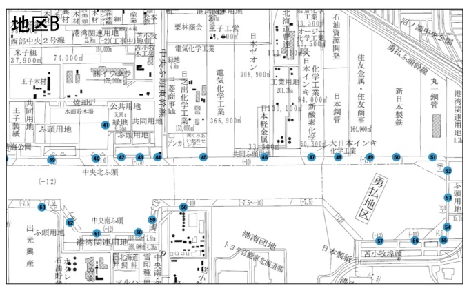 苫小牧港　西港区　地区B