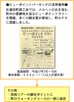 ビューポイントパーキング活用事例