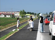 地域協働によりビューポイントに駐車帯整備安全性の向上と観光振興に貢献