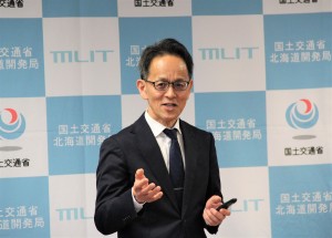冒頭局長あいさつの様子