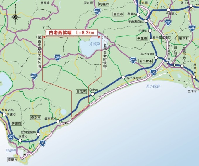 事業位置図