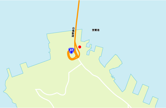 室蘭港湾事務所広域図