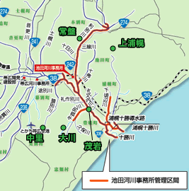 雨量観測所位置