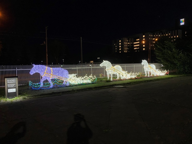 ばんえい競馬場イルミネーション