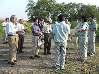 十勝川中流 相生中島地区にて 