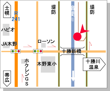 十勝新橋上流