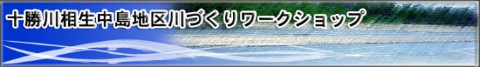 十勝川相生中島地区川づくりワークショップ