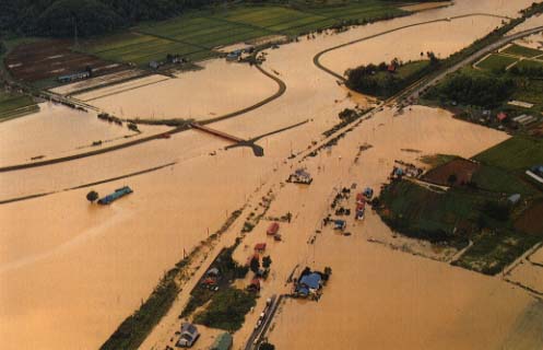 留萌川流域の特徴と昭和63年洪水