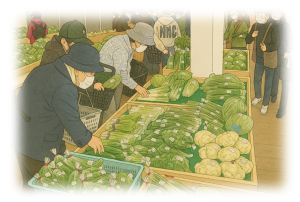 フレッシュ市場「花菜夢」 