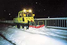 歩道除雪