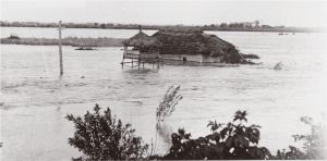 明治41年栗山町角田雨煙別川