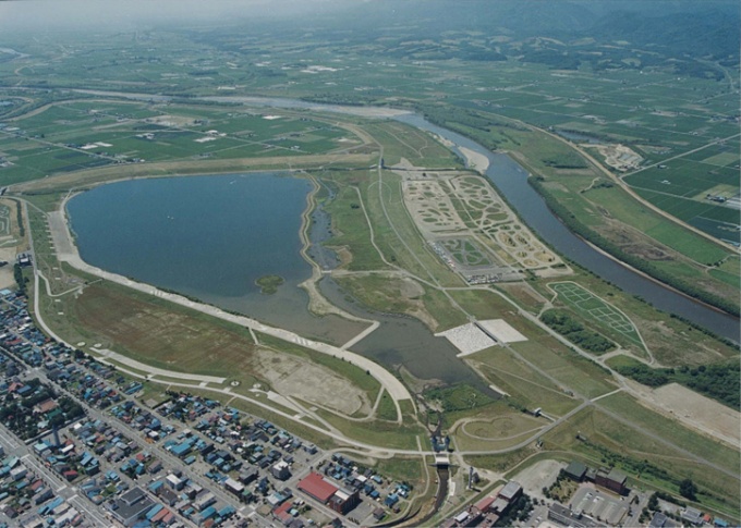 砂川遊水地（滝川河川事務所蔵）