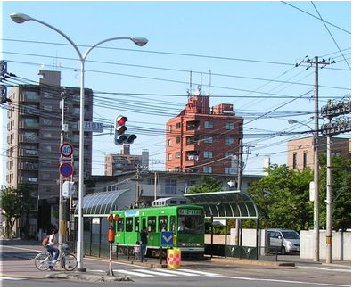 現在の札幌市交通局の市電