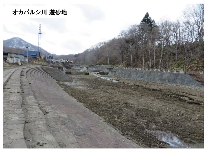 オカバルシ川遊砂地の写真