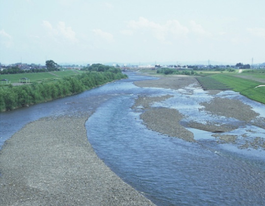 大切な水源の忠別川