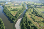 空知川との合流地点