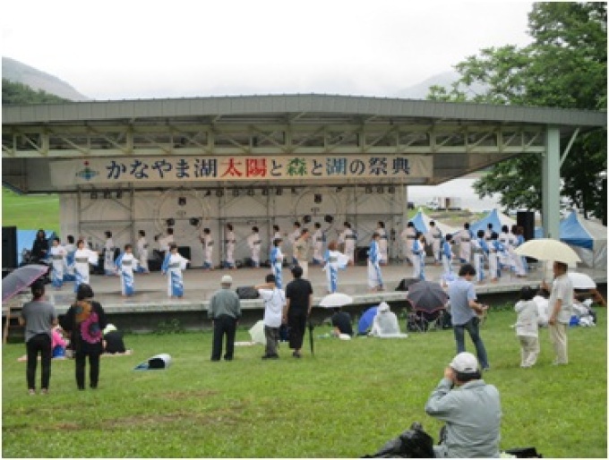 湖水祭ステージ