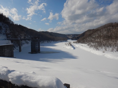 令和8年2月4日　漁川ダムからの風景