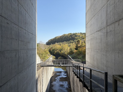 令和8年10月9日　漁川ダムからの風景