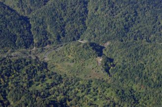 平成17年度原石山航空写真1