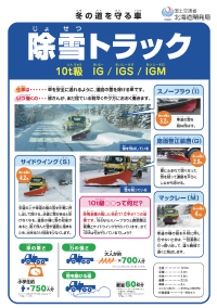 宗谷の冬道を守る車と達人（除雪トラック）